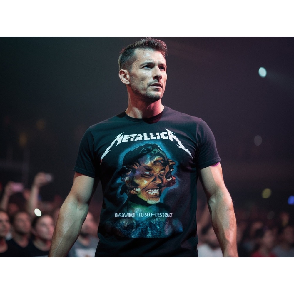 Metallica Hardwired To Self Destruct WorldWired Tour T Shirt Black‎ Mens Size S